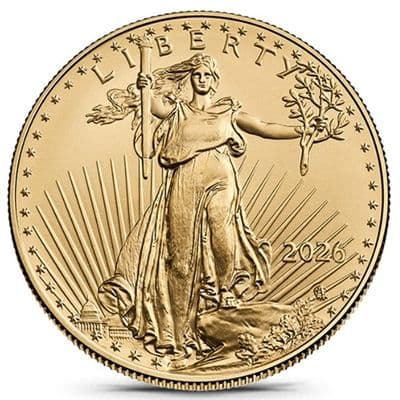2024 Gold Eagle 1 oz Tube of 10