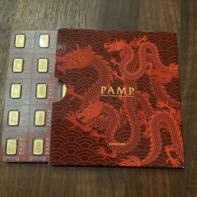 5 oz Gold Bar — Perth Mint